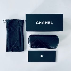 CHANEL sunglasses case, box, brand new